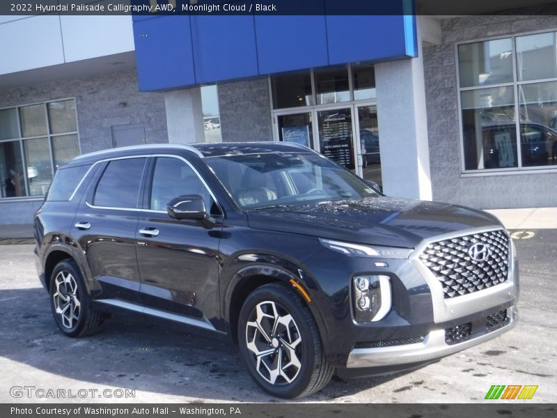 Moonlight Cloud / Black 2022 Hyundai Palisade Calligraphy AWD