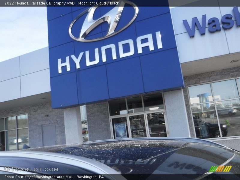 Moonlight Cloud / Black 2022 Hyundai Palisade Calligraphy AWD