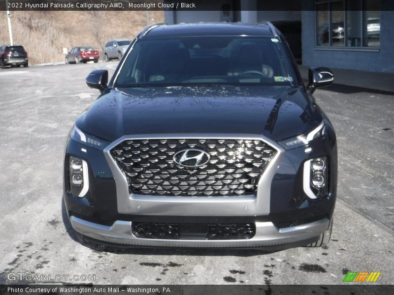 Moonlight Cloud / Black 2022 Hyundai Palisade Calligraphy AWD