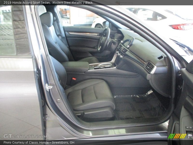 Modern Steel Metallic / Black 2019 Honda Accord Sport Sedan