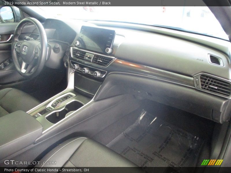 Modern Steel Metallic / Black 2019 Honda Accord Sport Sedan