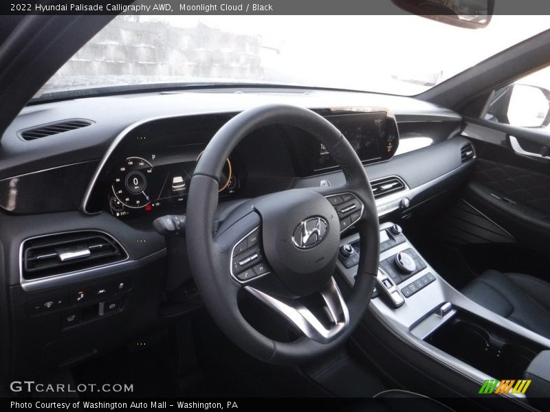 Moonlight Cloud / Black 2022 Hyundai Palisade Calligraphy AWD