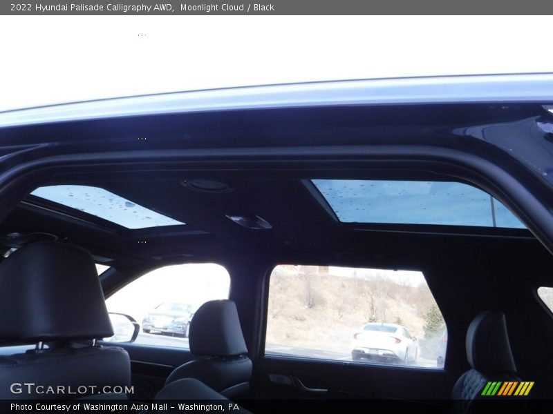 Moonlight Cloud / Black 2022 Hyundai Palisade Calligraphy AWD