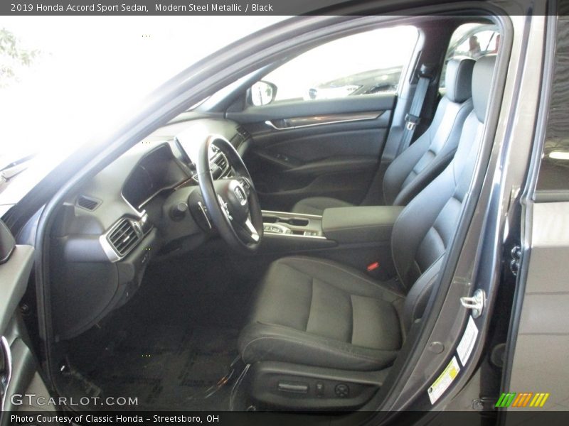 Modern Steel Metallic / Black 2019 Honda Accord Sport Sedan