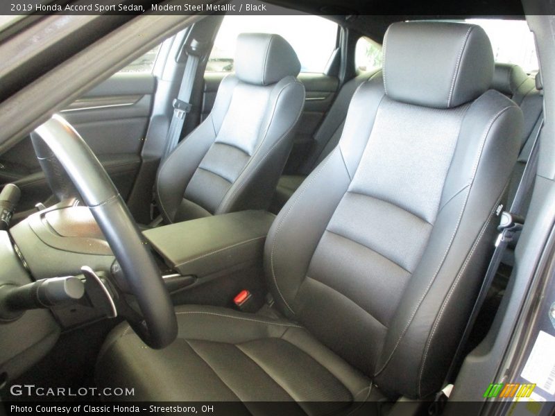 Modern Steel Metallic / Black 2019 Honda Accord Sport Sedan