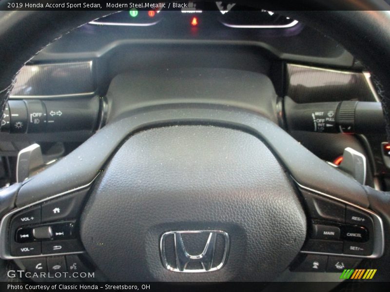 Modern Steel Metallic / Black 2019 Honda Accord Sport Sedan