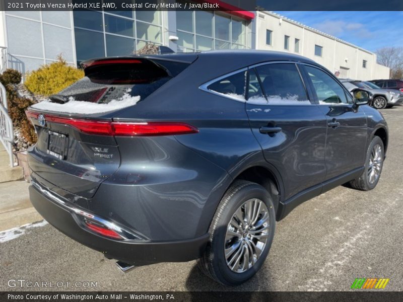 Coastal Gray Metallic / Java/Black 2021 Toyota Venza Hybrid XLE AWD