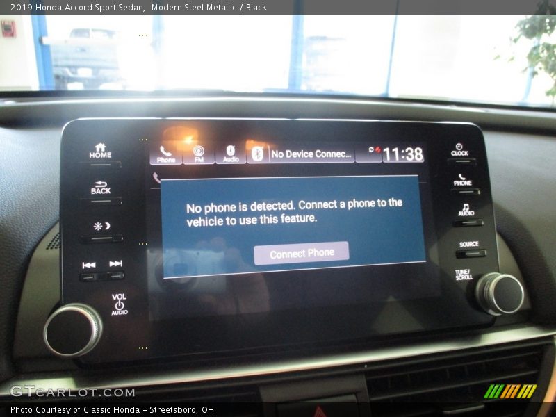 Modern Steel Metallic / Black 2019 Honda Accord Sport Sedan