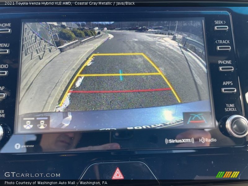 Coastal Gray Metallic / Java/Black 2021 Toyota Venza Hybrid XLE AWD