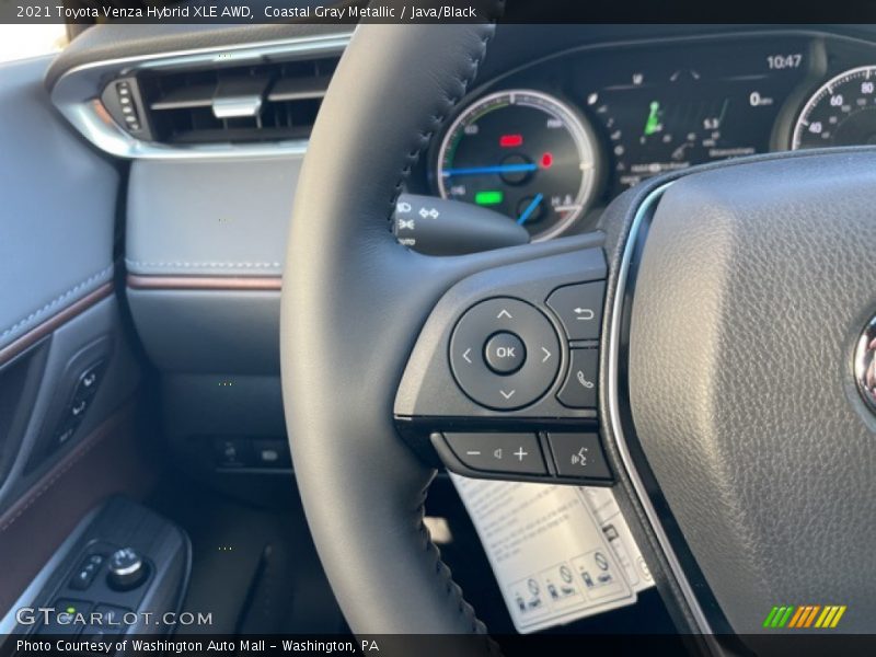 Controls of 2021 Venza Hybrid XLE AWD