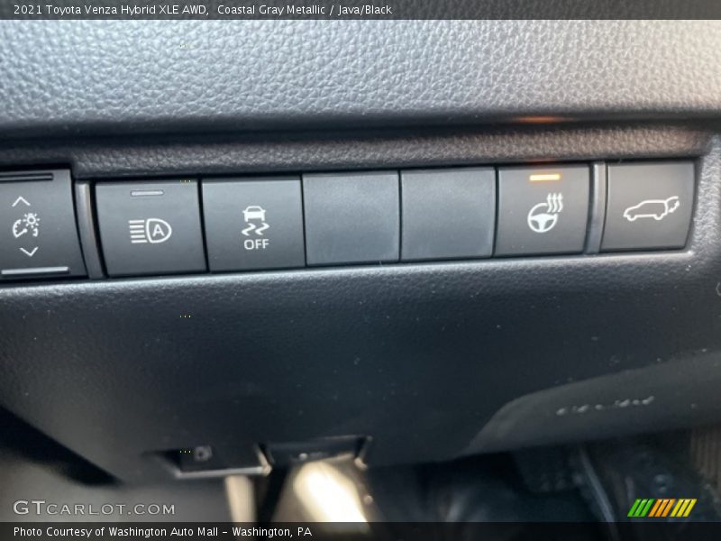 Controls of 2021 Venza Hybrid XLE AWD