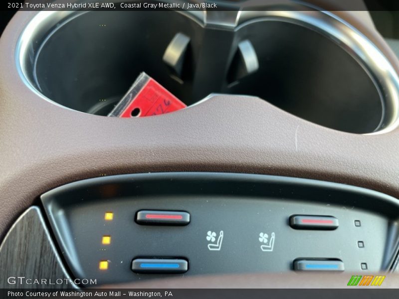Controls of 2021 Venza Hybrid XLE AWD