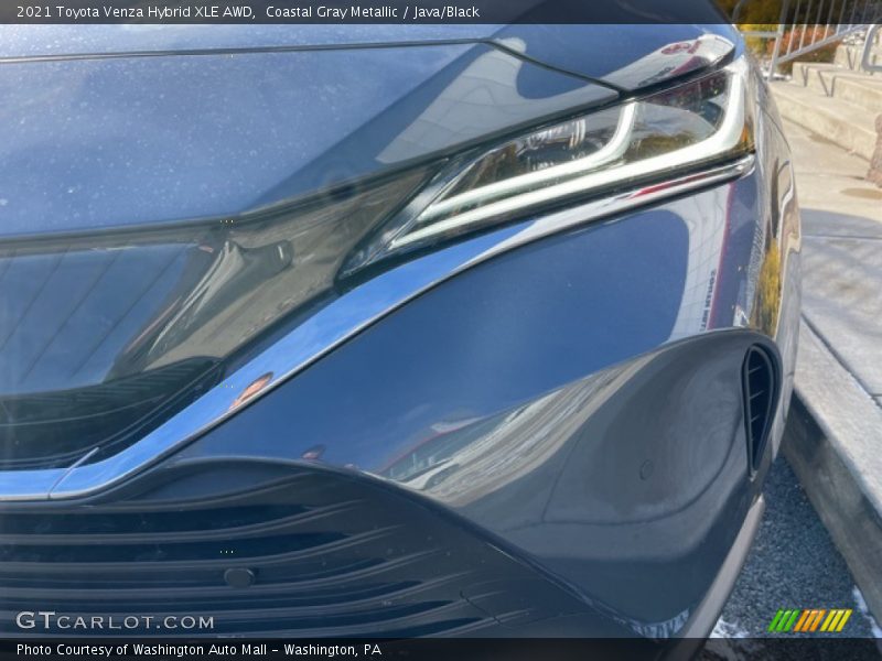 Coastal Gray Metallic / Java/Black 2021 Toyota Venza Hybrid XLE AWD