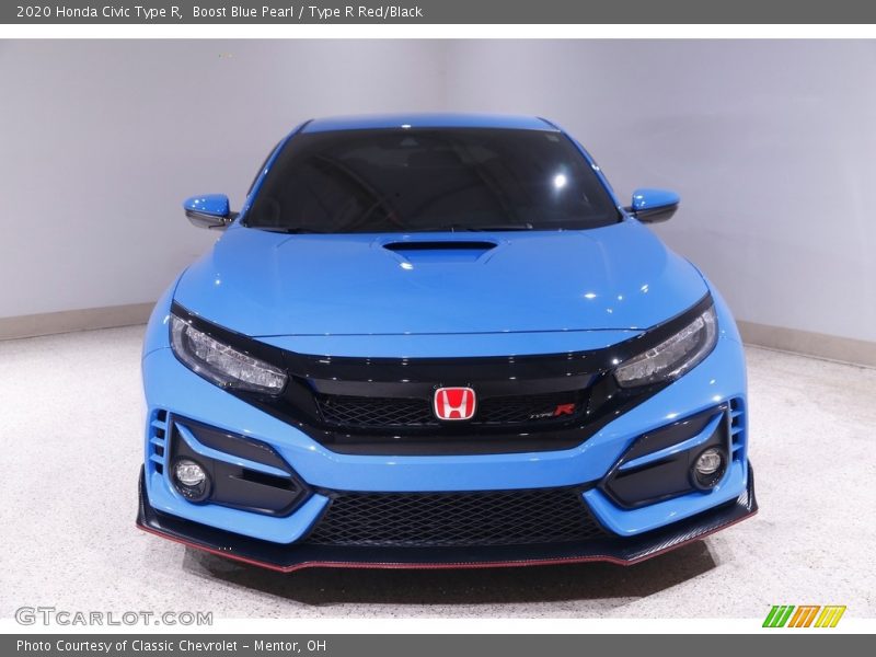  2020 Civic Type R Boost Blue Pearl