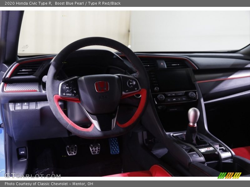 Dashboard of 2020 Civic Type R