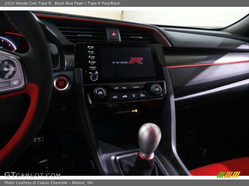 Controls of 2020 Civic Type R