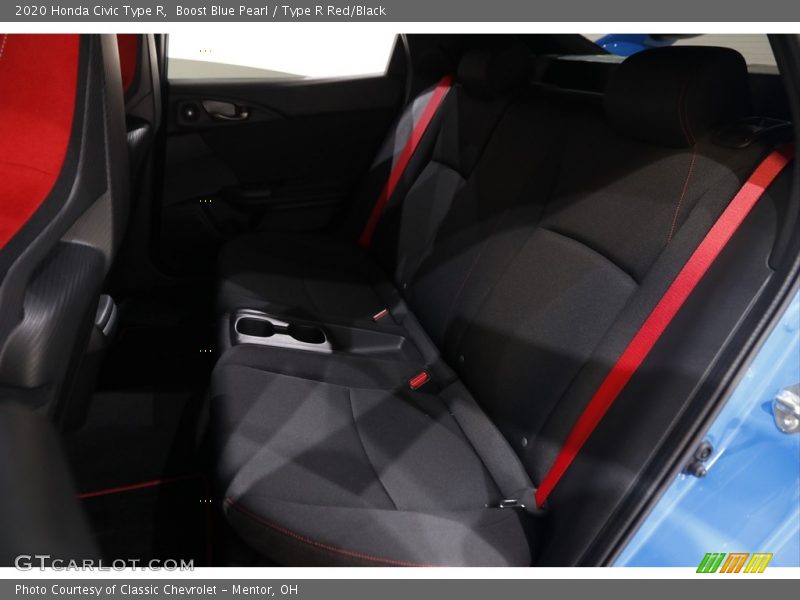Boost Blue Pearl / Type R Red/Black 2020 Honda Civic Type R