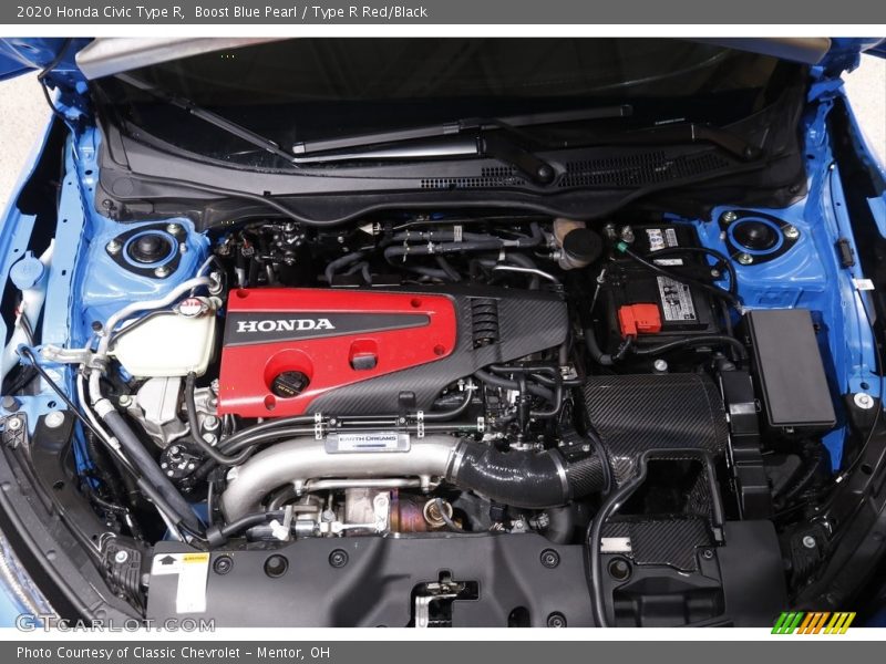  2020 Civic Type R Engine - 2.0 Liter Turbocharged DOHC 16-Valve i-VTEC 4 Cylinder