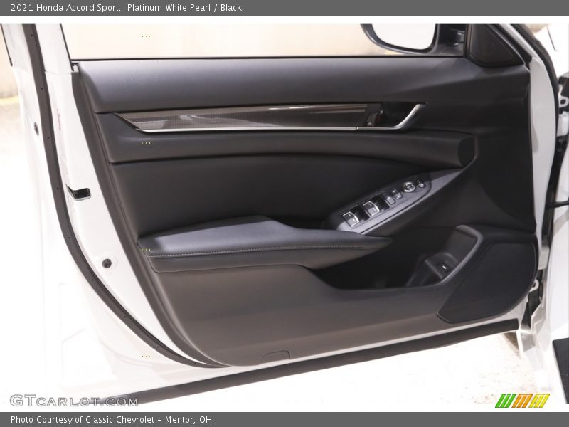 Door Panel of 2021 Accord Sport