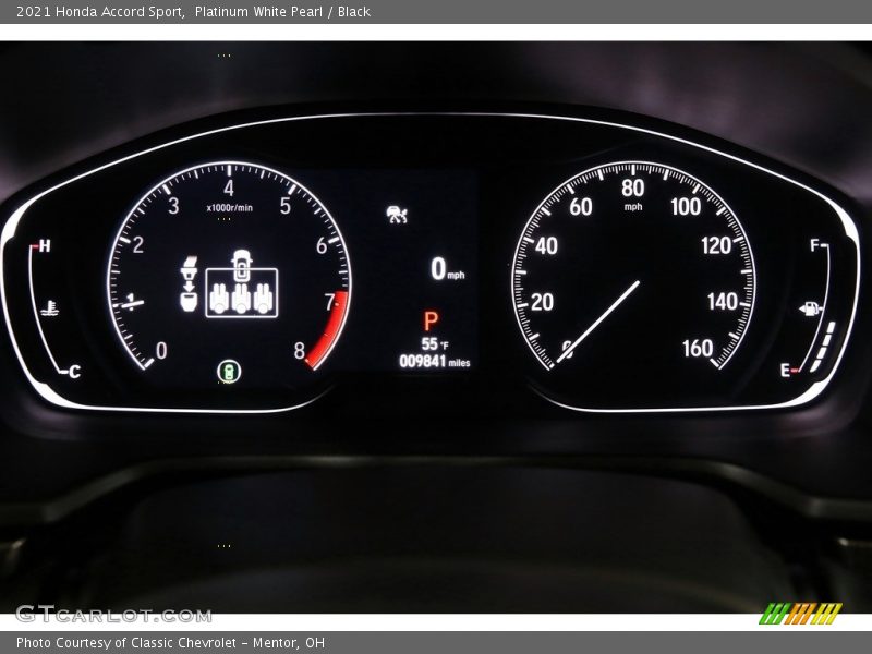  2021 Accord Sport Sport Gauges