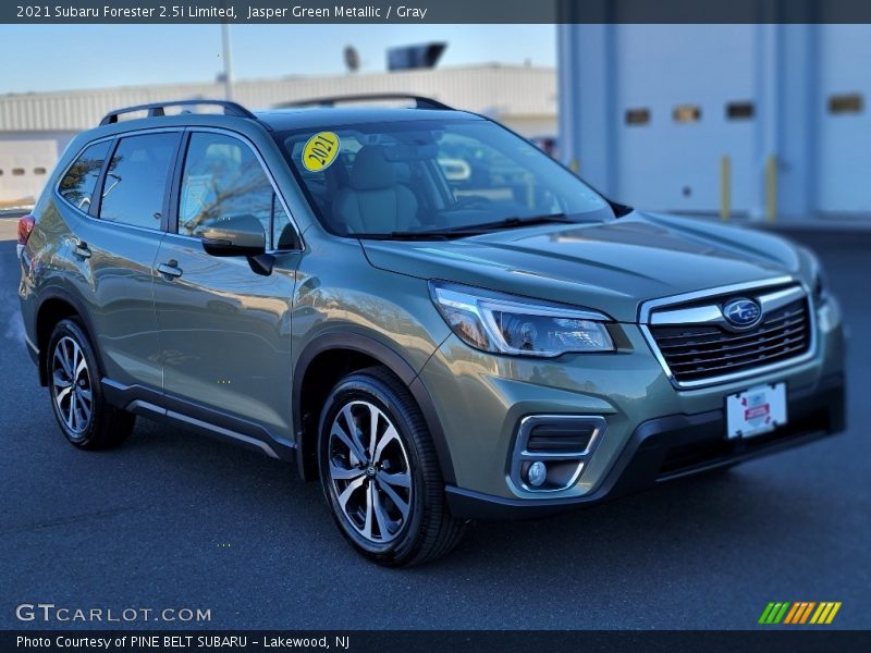 Jasper Green Metallic / Gray 2021 Subaru Forester 2.5i Limited