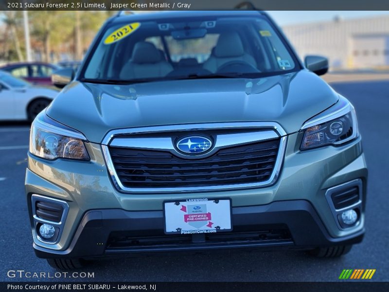 Jasper Green Metallic / Gray 2021 Subaru Forester 2.5i Limited