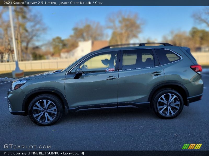 Jasper Green Metallic / Gray 2021 Subaru Forester 2.5i Limited