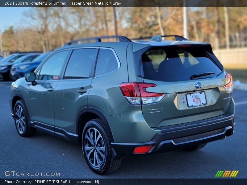 Jasper Green Metallic / Gray 2021 Subaru Forester 2.5i Limited