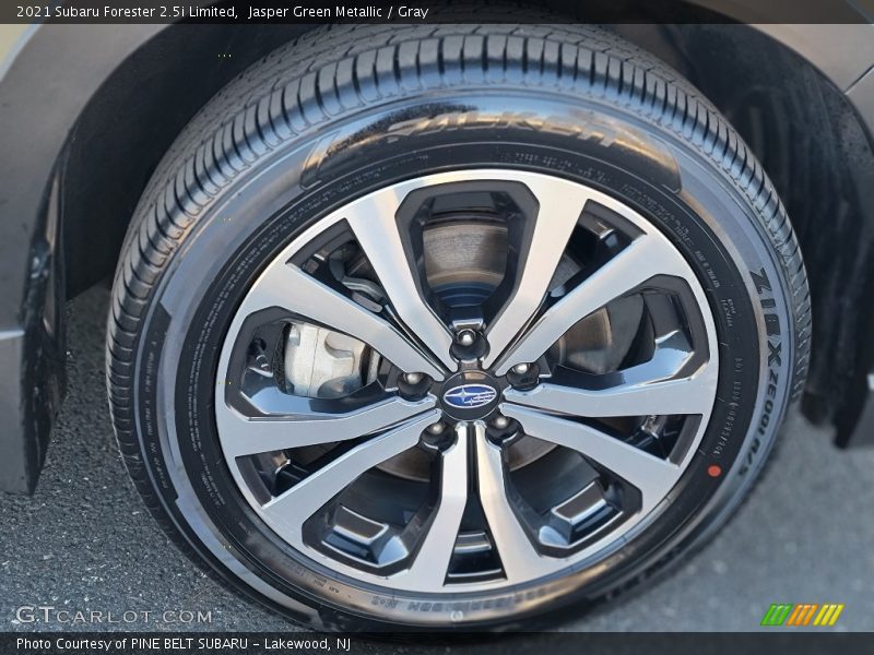 Jasper Green Metallic / Gray 2021 Subaru Forester 2.5i Limited