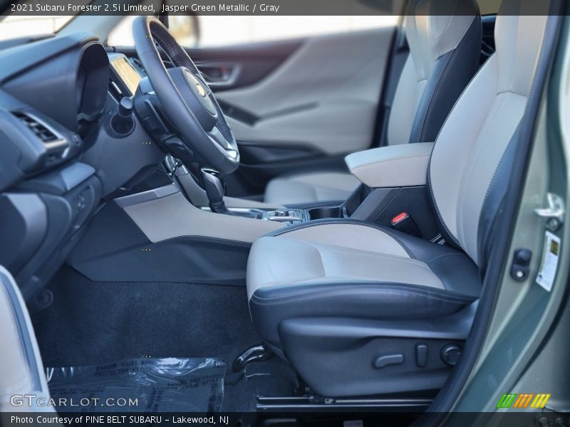 Front Seat of 2021 Forester 2.5i Limited