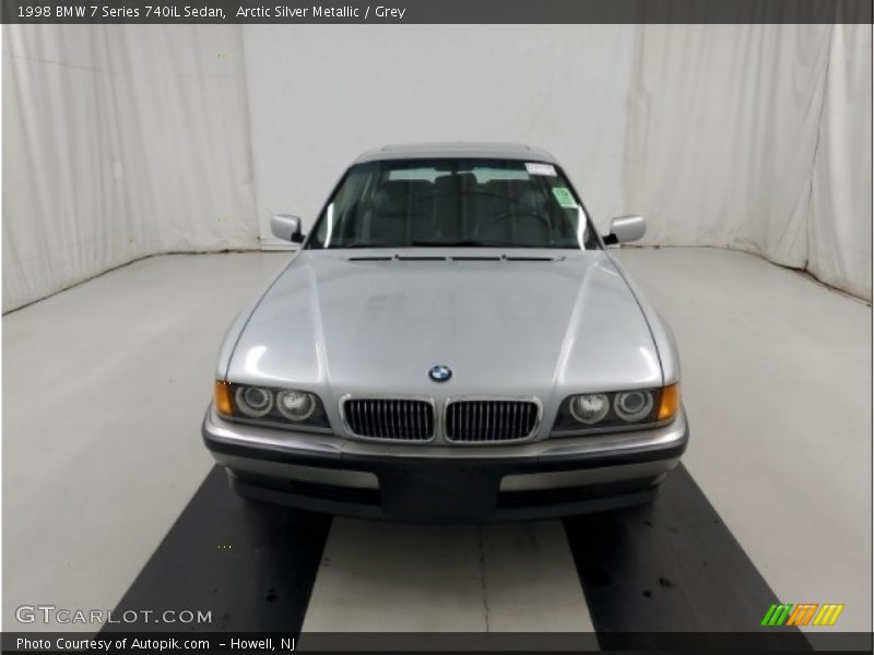 Arctic Silver Metallic / Grey 1998 BMW 7 Series 740iL Sedan