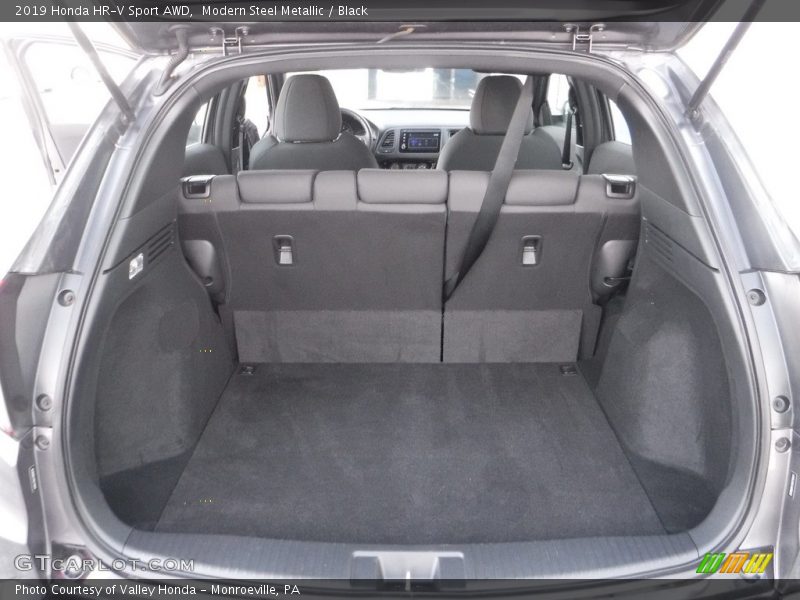Modern Steel Metallic / Black 2019 Honda HR-V Sport AWD