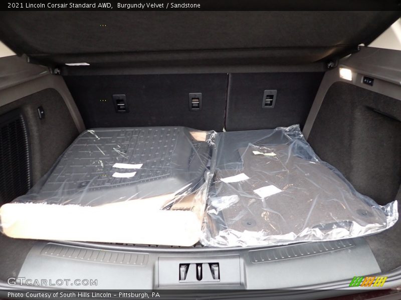 Burgundy Velvet / Sandstone 2021 Lincoln Corsair Standard AWD