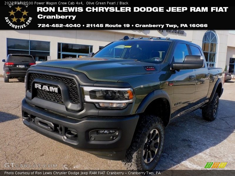 Olive Green Pearl / Black 2022 Ram 2500 Power Wagon Crew Cab 4x4