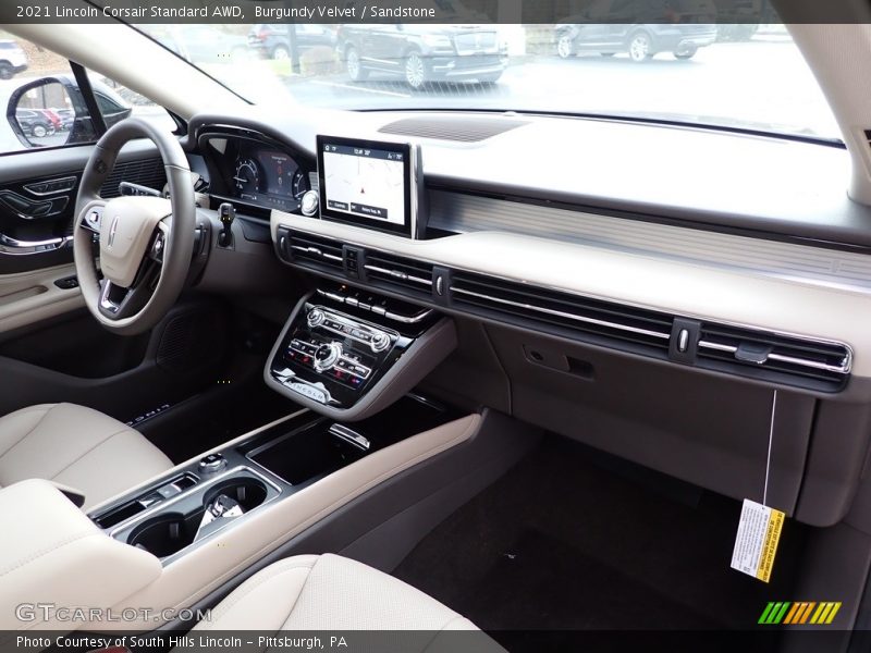 Burgundy Velvet / Sandstone 2021 Lincoln Corsair Standard AWD