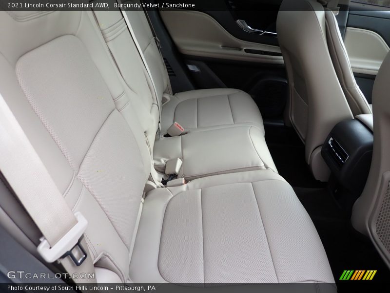 Burgundy Velvet / Sandstone 2021 Lincoln Corsair Standard AWD