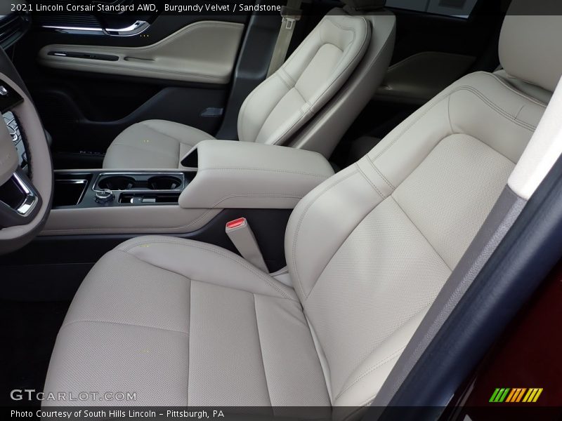 Burgundy Velvet / Sandstone 2021 Lincoln Corsair Standard AWD