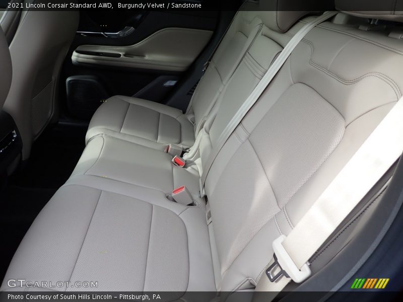 Burgundy Velvet / Sandstone 2021 Lincoln Corsair Standard AWD