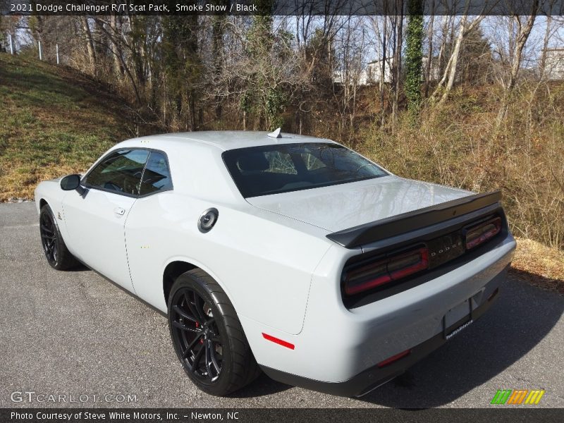 Smoke Show / Black 2021 Dodge Challenger R/T Scat Pack