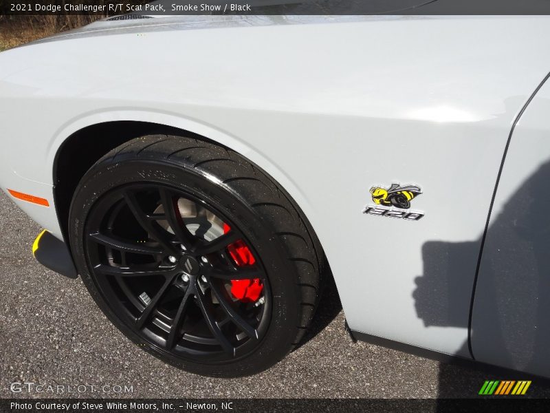 Smoke Show / Black 2021 Dodge Challenger R/T Scat Pack