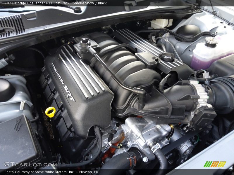 Smoke Show / Black 2021 Dodge Challenger R/T Scat Pack