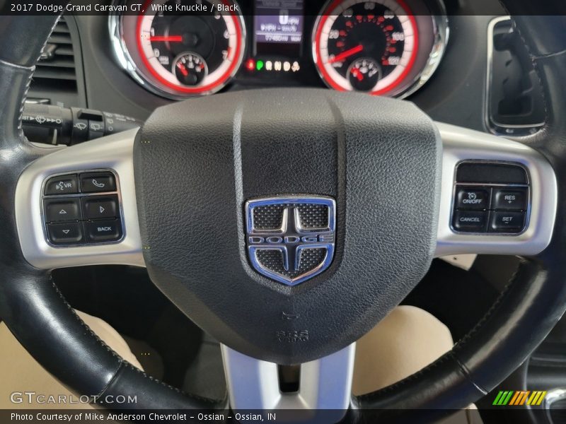 White Knuckle / Black 2017 Dodge Grand Caravan GT