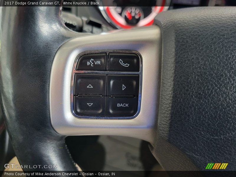 White Knuckle / Black 2017 Dodge Grand Caravan GT