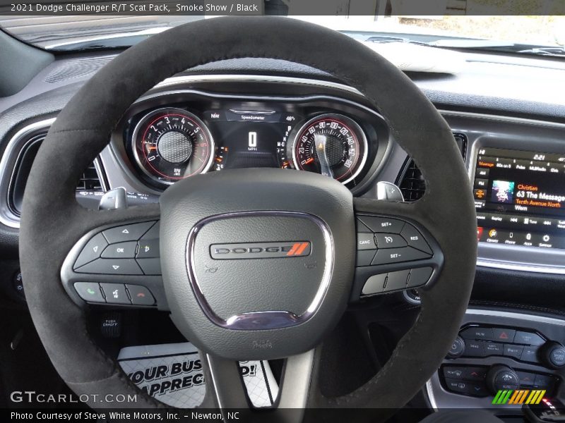 Smoke Show / Black 2021 Dodge Challenger R/T Scat Pack