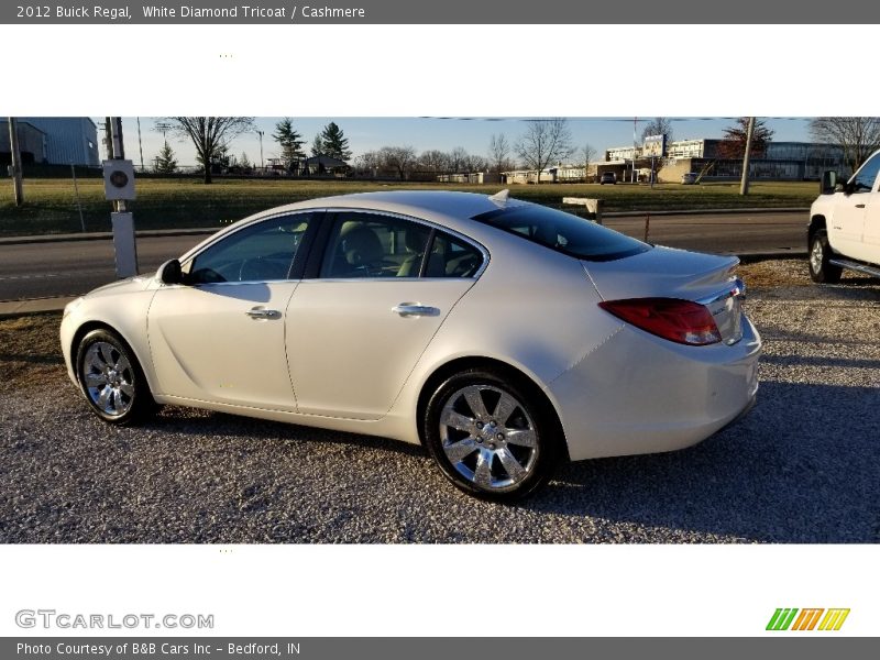 White Diamond Tricoat / Cashmere 2012 Buick Regal