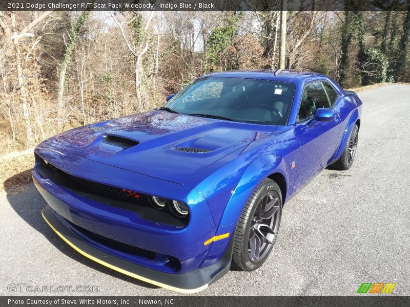 Indigo Blue / Black 2021 Dodge Challenger R/T Scat Pack Widebody