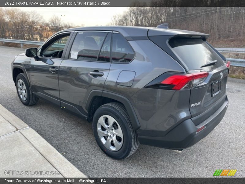 Magnetic Gray Metallic / Black 2022 Toyota RAV4 LE AWD