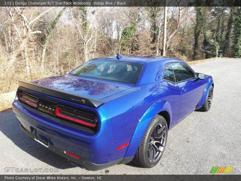 Indigo Blue / Black 2021 Dodge Challenger R/T Scat Pack Widebody