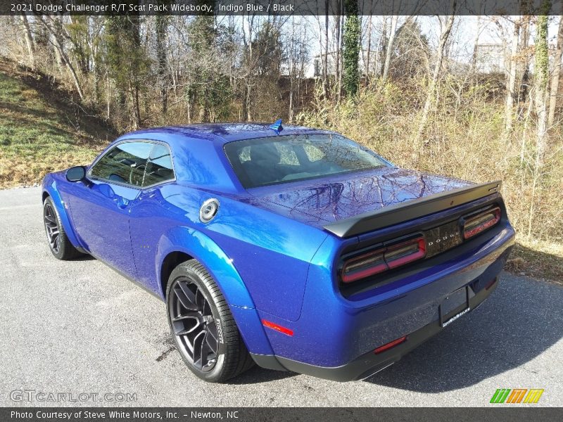 Indigo Blue / Black 2021 Dodge Challenger R/T Scat Pack Widebody