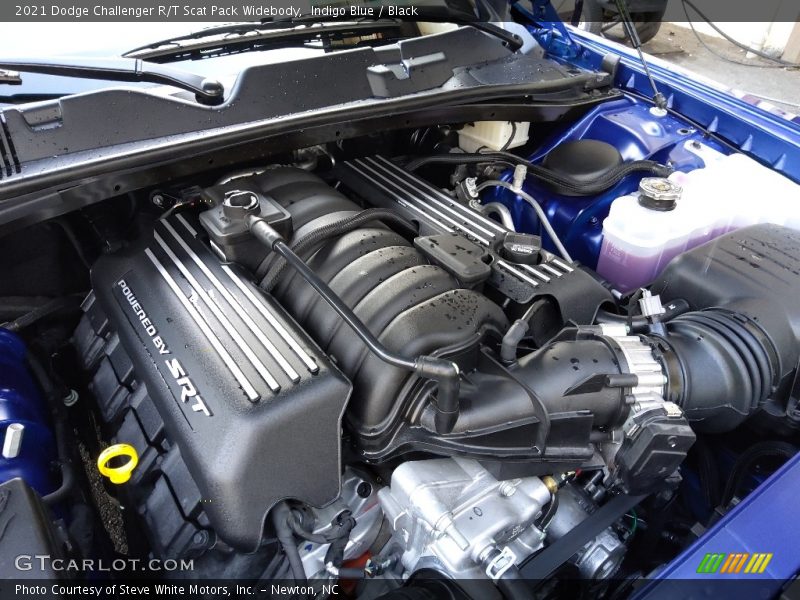 Indigo Blue / Black 2021 Dodge Challenger R/T Scat Pack Widebody